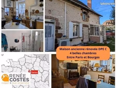 maison de village en viager 5 pièces 130 m²