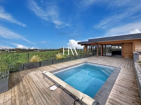 à vendre – villa contemporaine 3 chambres avec vue – bossey (74160)