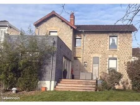 maison années 30 rénovée – alliance ancien / contemporain – extension bois – 4 ch-quartier