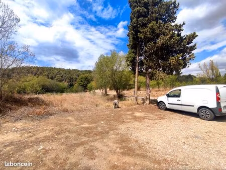 terrain agricole ou loisir avec compteur d'eau