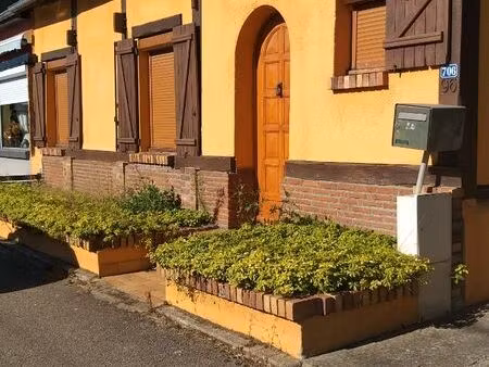 maison mitoyenne à louer à st nicolas d'aliermont
