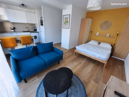 t1 meublé de 27m² cosy et lumineux - quartier jardin des plantes