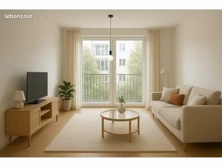 t2 neuf meublé dans immeuble standing