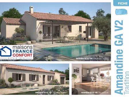 vente maison neuve 5 pièces 100 m² à caromb (84330)  296 000 €