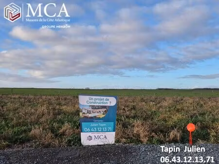 vente terrain 300 m² ballon (17290)