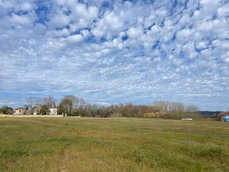 vente terrain 650 m² virelade (33720)