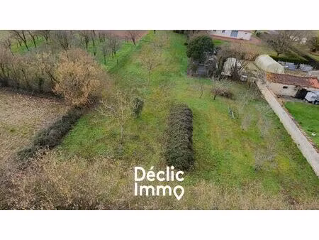 vente terrain la brousse 17160 - 32900 € - surface privée