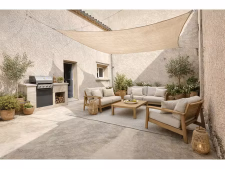 vente maison de village à rénover de 120m2 avec terrasse et