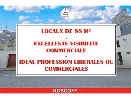 vente commerce 4 pièces 80 m² roscoff (29680)
