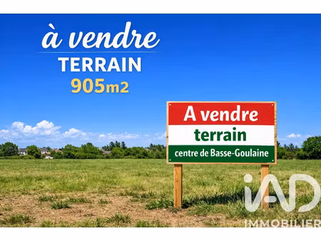 vente terrain à basse-goulaine (44115) : à vendre / 905m² basse-goulaine