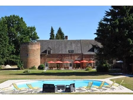 demeure de 476m2 10 chambres avec piscine  dépendances et grand terrain à vitry-aux-loges