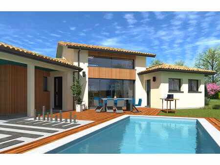 vente maison à construire 140 m² mios (33380)