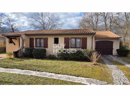 maison de plain pied  garage  au calme