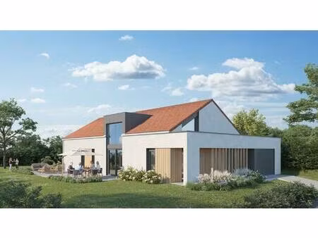 a 9.5 km du touquet : villa contemporaine de plain pied avec jardin et garage