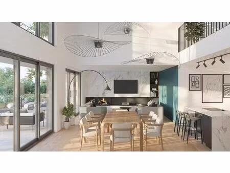 a 9.5 km du touquet : villa contemporaine en semi plain pied avec jardin et garage