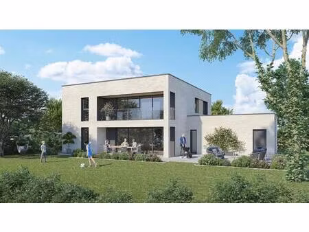 a 9.5 km du touquet : villa contemporaine en semi plain pied avec jardin et garage