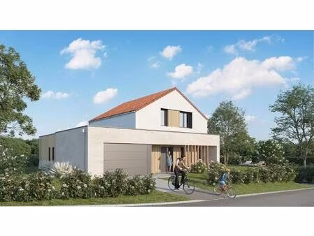 a 9.5 km du touquet : villa contemporaine en semi plain pied avec jardin et garage