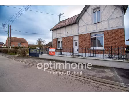 vente maison 4 pièces 77 m² preux-au-bois (59288)