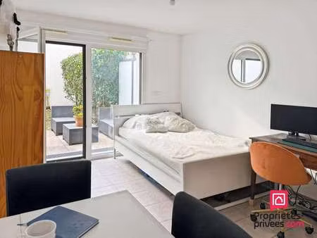 vente appartement t1 à nantes procé - monselet (44000) : à vendre t1 / 24m² nantes procé -