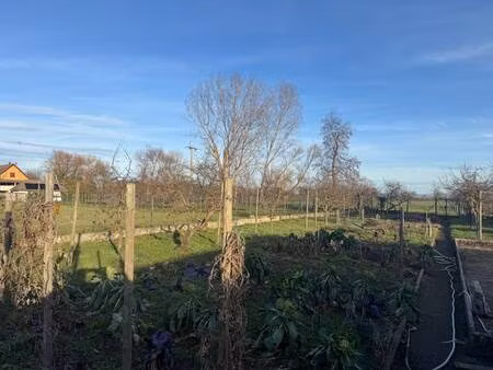 terrain constructible à vendre