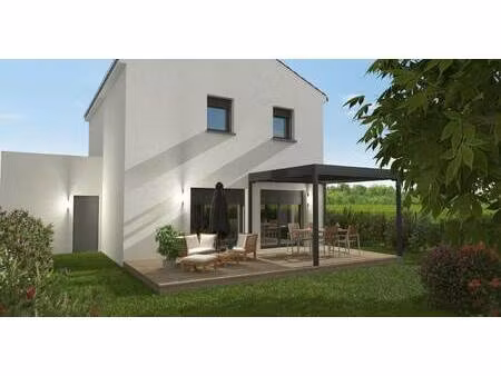 terrain avec maison neuve à vendre