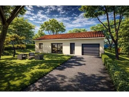 terrain avec maison neuve à vendre