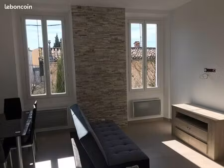 val de mougins – charmant t2 meublé rénové  proche commerces