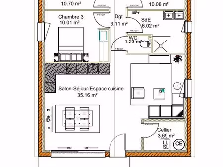 ⭐️ opportunité rare – maison neuve 80 m² + terrain arboré + dépendance – vars / la boixe⭐️