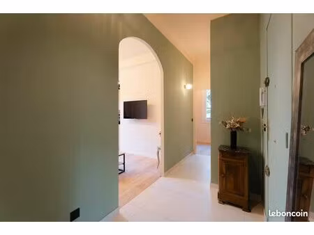 particulier - 3p rénové quartier borriglione - calme