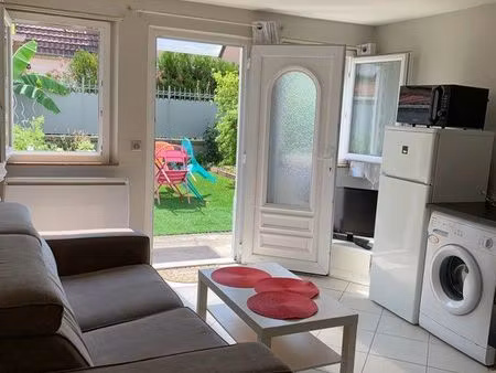 location 2 pièces 35 m² + jardin – proche enghien-les-bains – toutes charges comprises