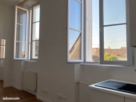 grand deux pièces dans le centre historique de sens  refait à neuf