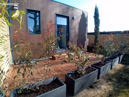 studio plain pied brignais centre clim  terrasse  jardin privatif