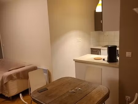 40m² meublé avec garage