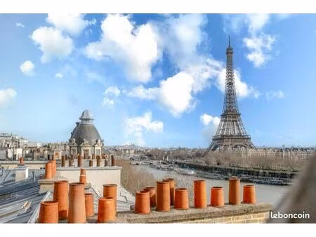 studio meublé et loué métro passy