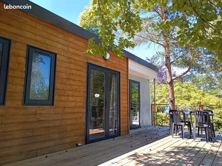 location chalet dans camping