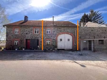 grange à rénover entièrement sur les hauteurs de malmedy