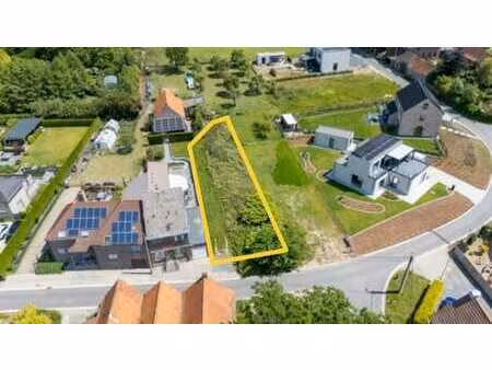 terrain à bâtir au calme dans les ardennes flamandes