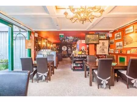 handelspand met zeer ruim terras in 't binnenhof