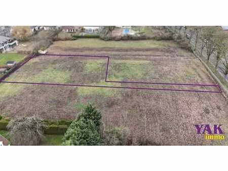 magnifique terrain à bâtir de 17a 69ca