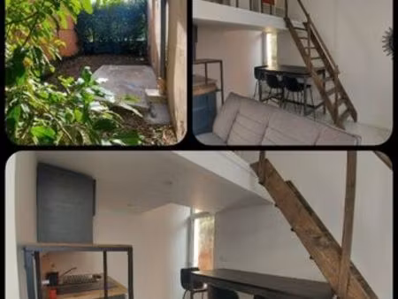 studio meublé oullins