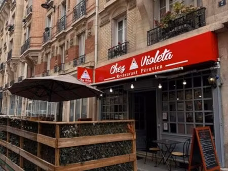 restaurant avec extraction – bail neuf / pas de porte – paris 15