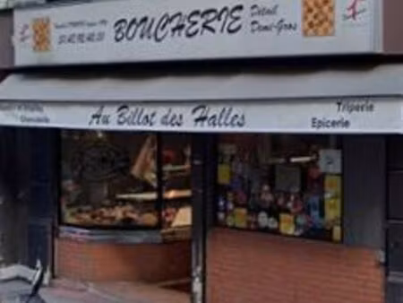 fonds de commerce boucherie 354 m²