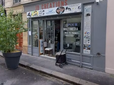 local commercial - 140 m2 - paris 10ème