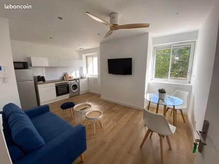 t2 refait à neuf  meublé et tout équipé - boulevard georges clemenceau