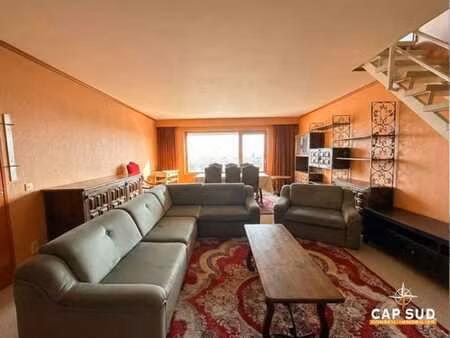 duplex 177m² aux derniers étages – 3 ch. + terrasses