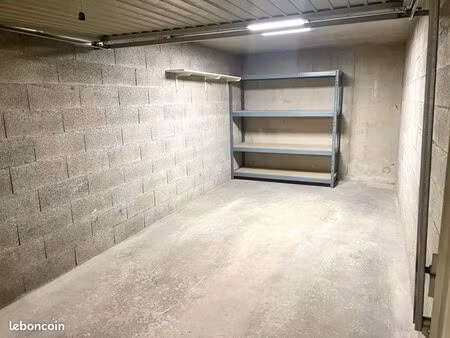 garage box sécurisé sous-sol