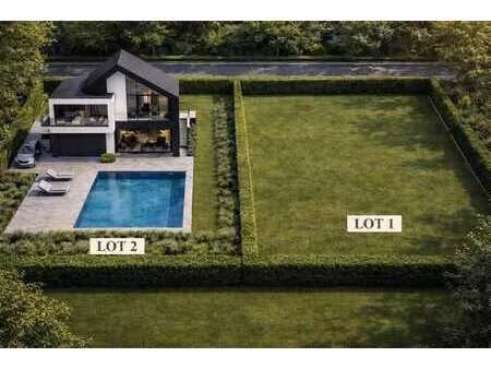 terrain pour villa dans un quartier résidentiel calme