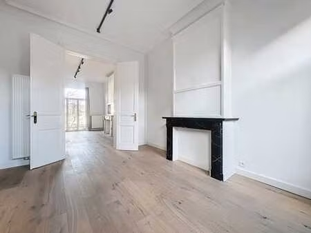 magnifique triplex avec jardin - quartier louise