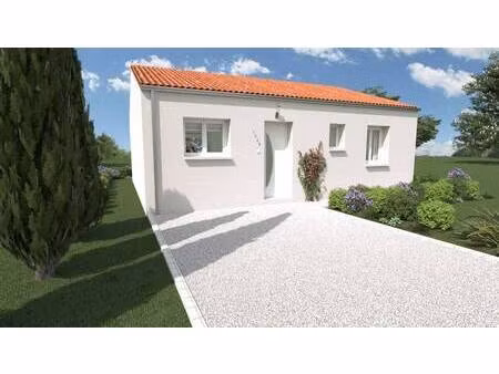 terrain avec maison neuve à vendre