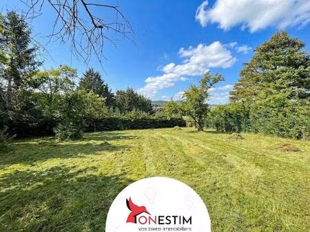 terrain constructible à vendre
